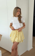 AMARA SKIRT LEMON